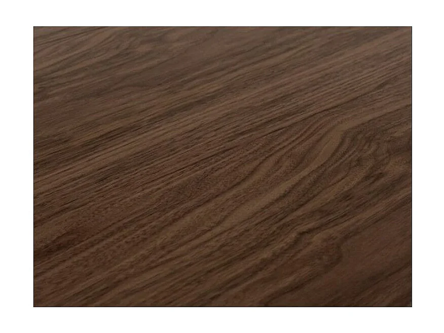 Rechthoekige uitschuifbare tafel 6 tot 16 zitplaatsen L 120 tot 380 cm donker hout en donkergrijze stalen poten Flavien