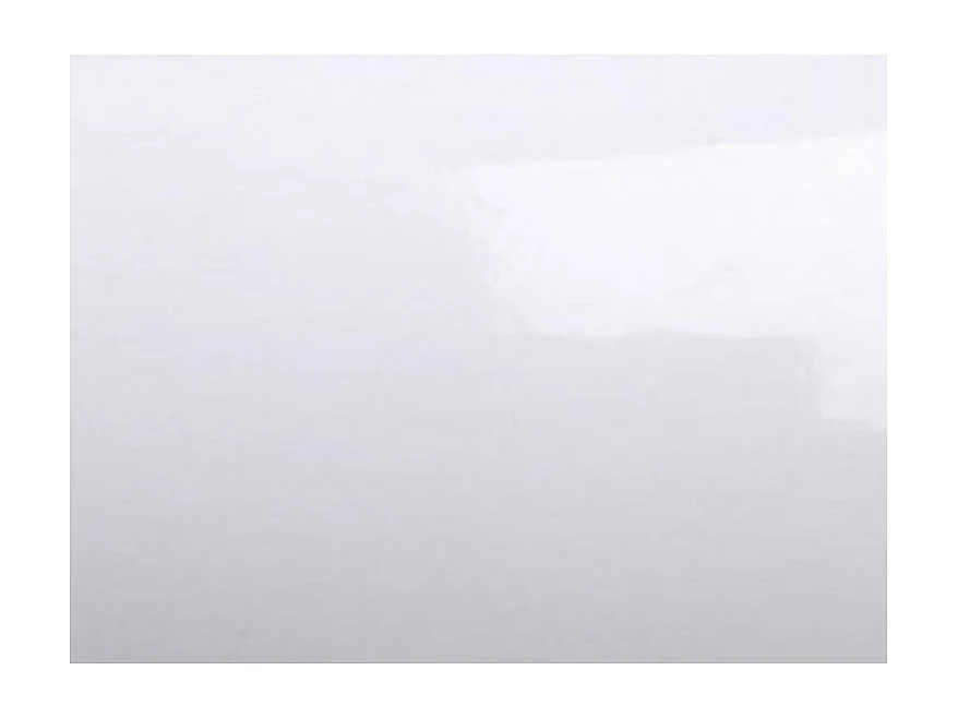 Table rectangulaire extensible orientale 6 à 18 personnes L 130 à 390cm blanc laqué et pieds métal anthracite Kazay