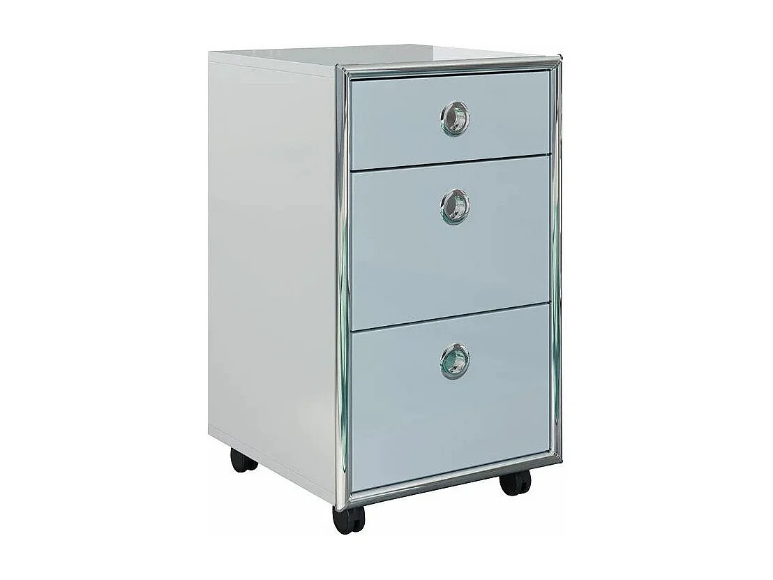 Bureaumeubel met 3 lades in wit MDF hout Irma