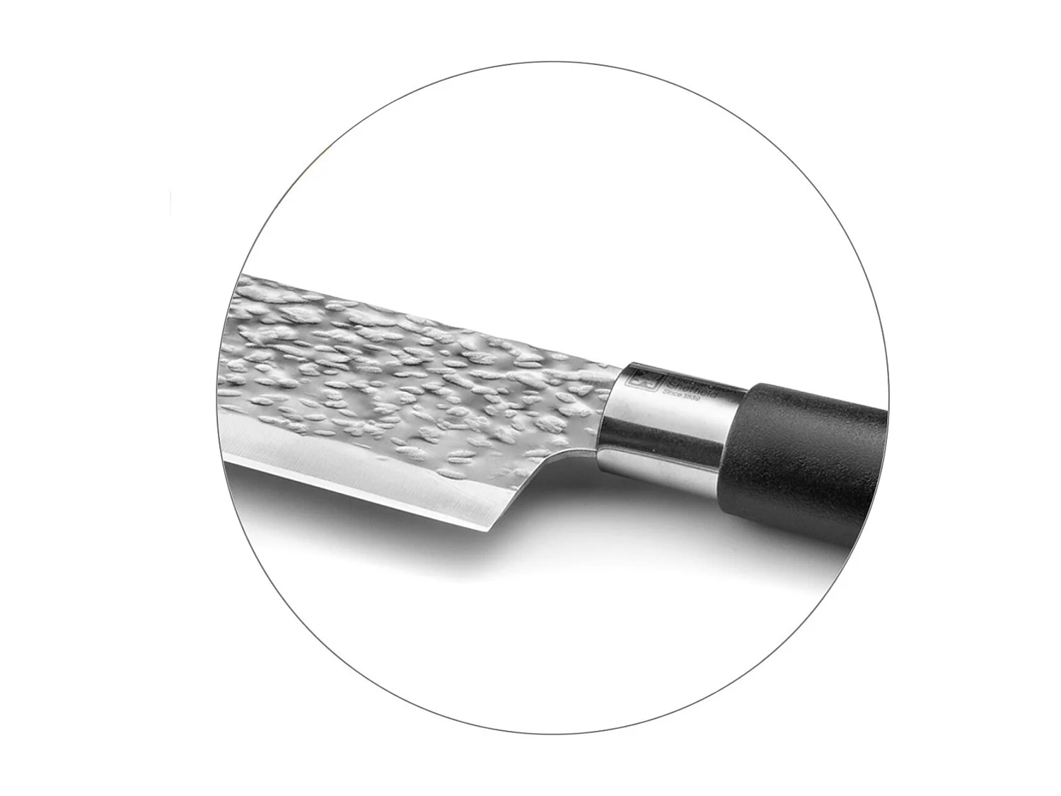 Katana - Couteau santoku 17.5 cm sur carte