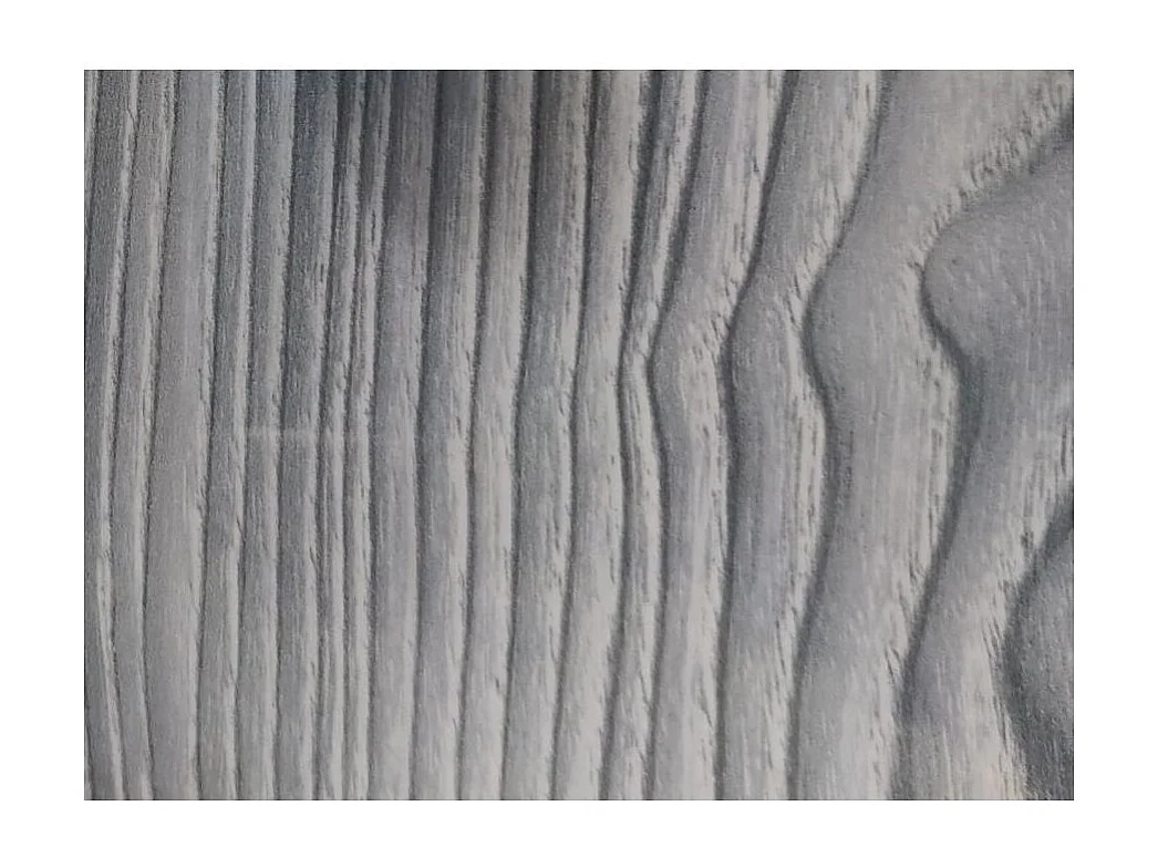 Lit coffre avec Led en bois de chêne grisé Nikoza 160cm