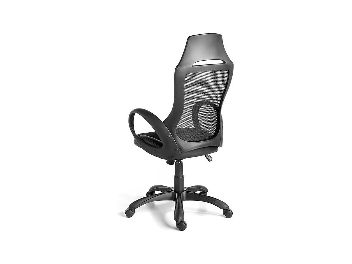 Fauteuil de bureau réglable résille et pieds en acier Hory