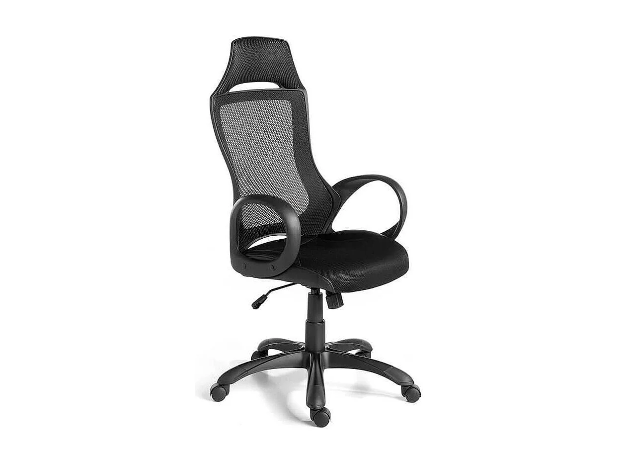 Hory verstelbare mesh bureaustoel met stalen poten