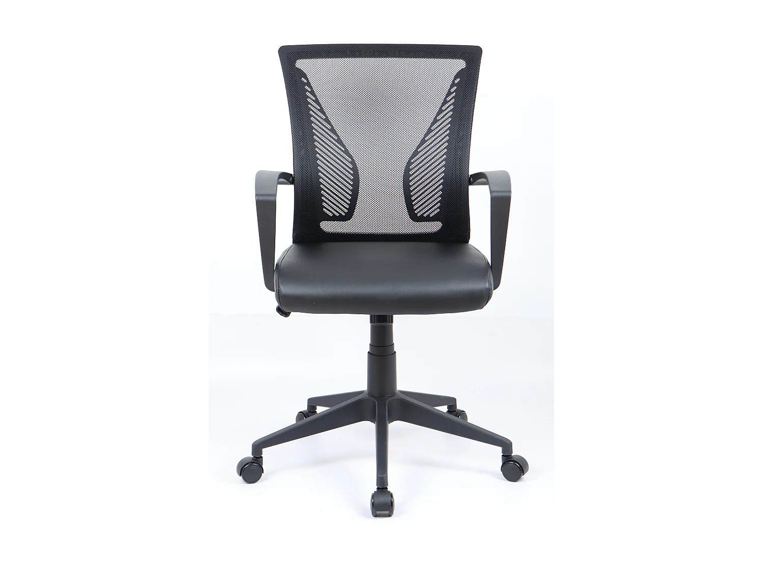 Office chair Offilo PU Black approx. H. 92-102 x W. 48 x D. 46 cm