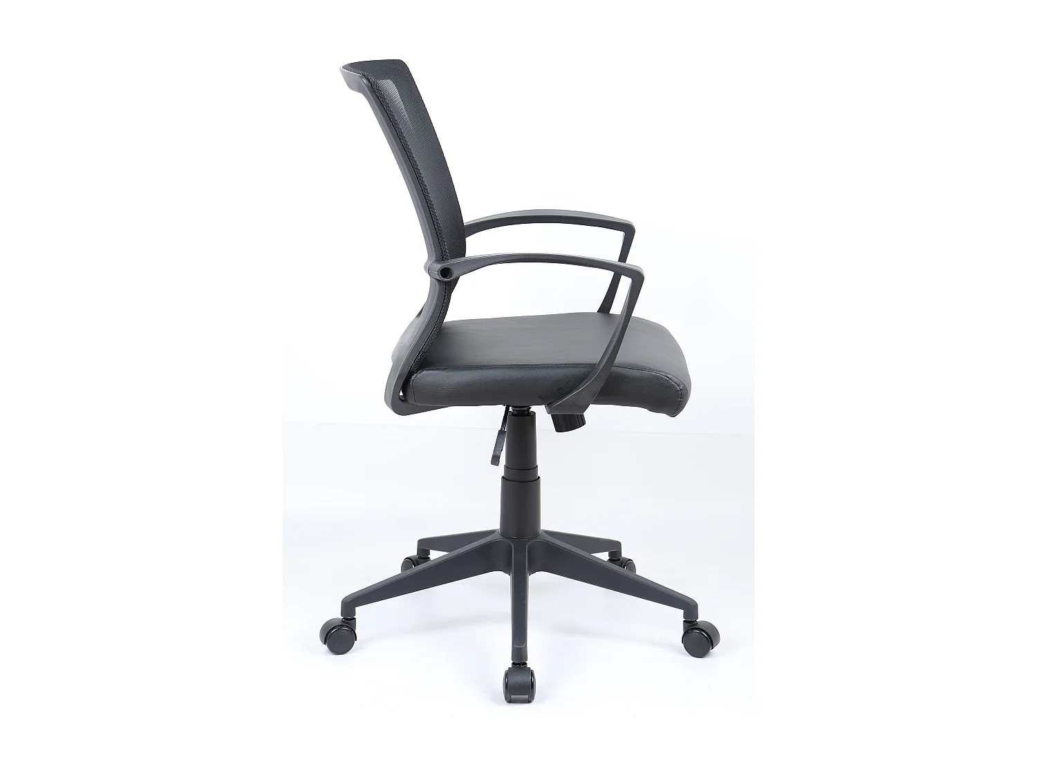 Office chair Offilo PU Black approx. H. 92-102 x W. 48 x D. 46 cm