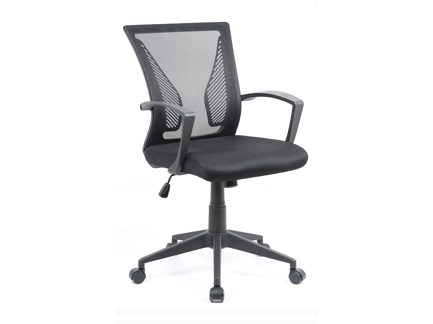 Chaise de bureau VCM chaise de bureau chaise jeune chaise pivotante chaise de bureau chaise visiteur Offilo (noir)