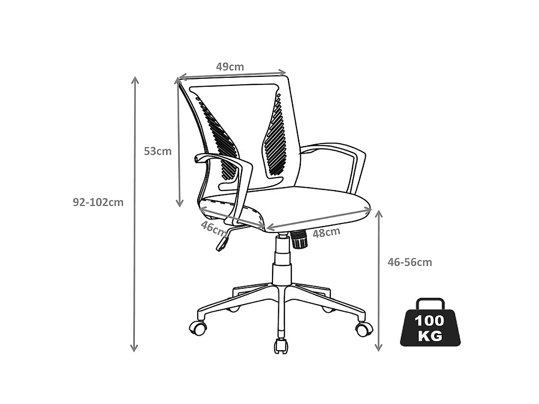 Bürostuhl Schreibtischstuhl Drehstuhl Offilo