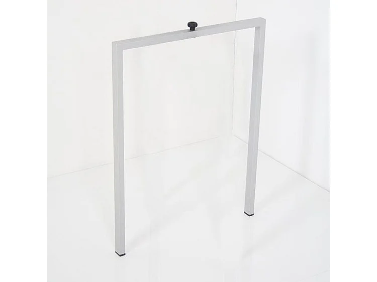 Console extensible frêne blanc et pieds métal anthracite 14 personnes 40 à 300cm Faye