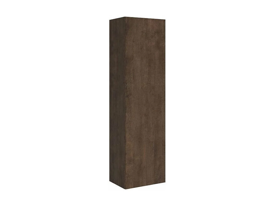 Armoire lit 120x190 avec canapé et colonne de rangement bois noyer Kanto-Couleur Microfibre 17
