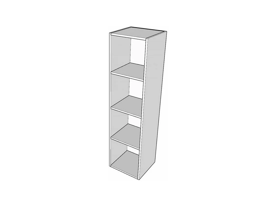 Armoire lit 160x190 avec canapé et colonne de rangement bois blanc Kanto-Couleur Microfibre 07