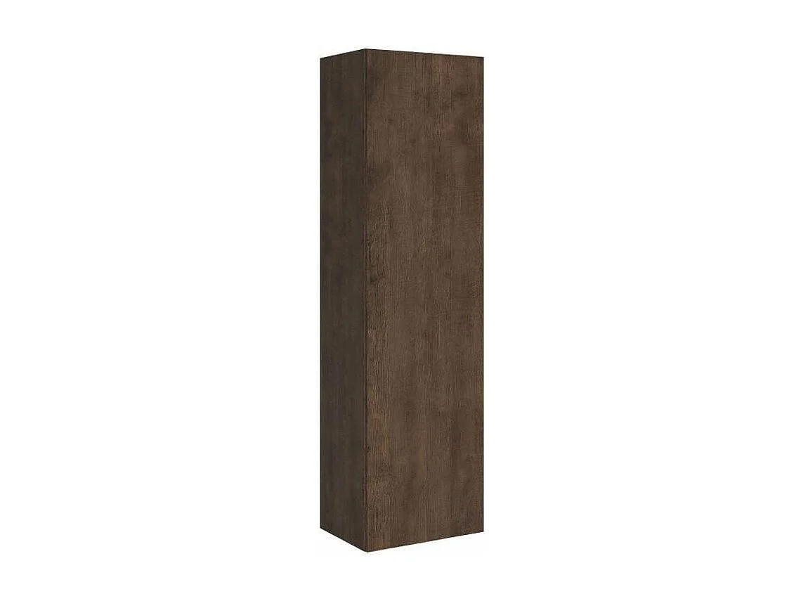 Armoire lit 160x190 avec canapé et colonne de rangement bois noyer Kanto-Couleur Microfibre 05