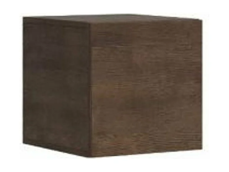 Armoire lit 120x190 escamotable avec colonne de rangement et éléments hauts avec mobilier bois noyer Kanto