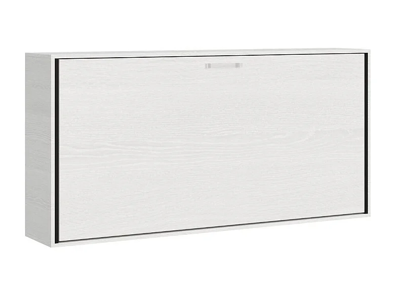 Bounto wit horizontaal opklapbed 85x185 cm-Zonder matras