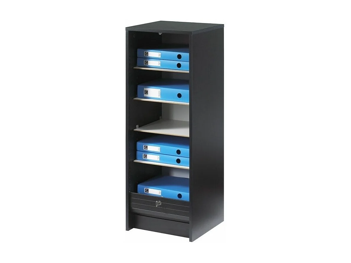 Classeur à rideau noir imprimé New York Boost