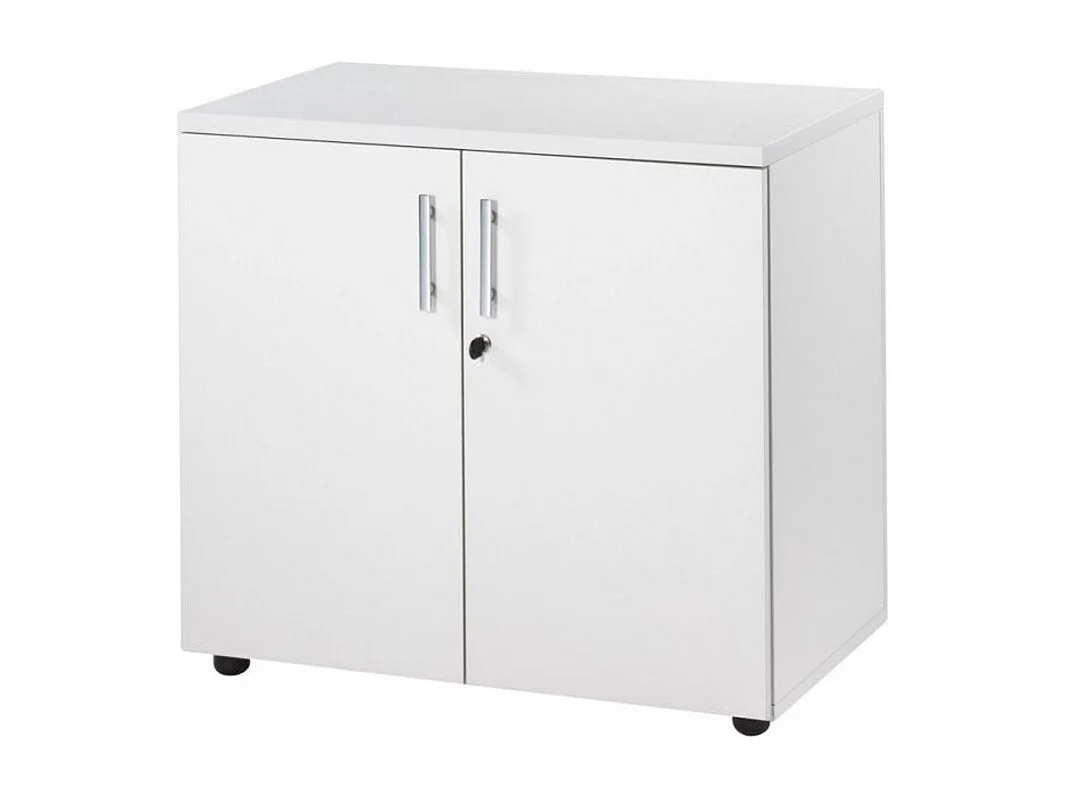 Armoire de bureau bas blanc Hublo
