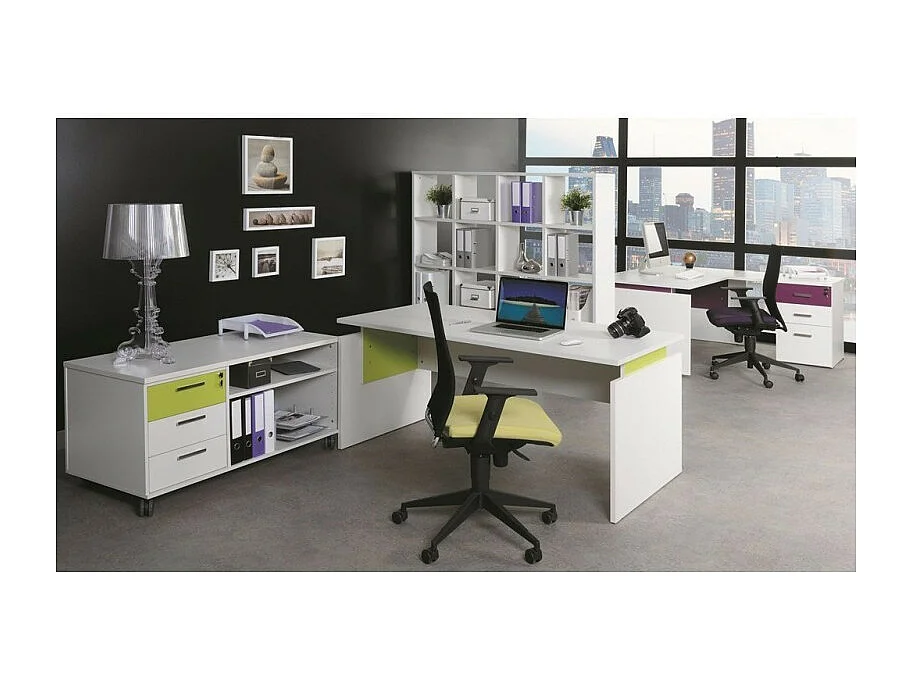 Armoire de bureau blanc Hublo