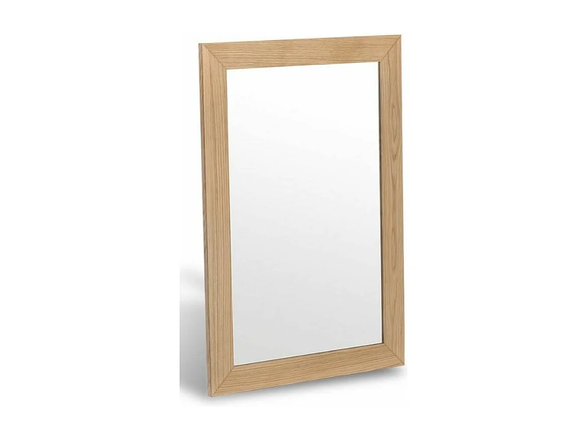 Miroir mural bois plaqué chêne Zooka