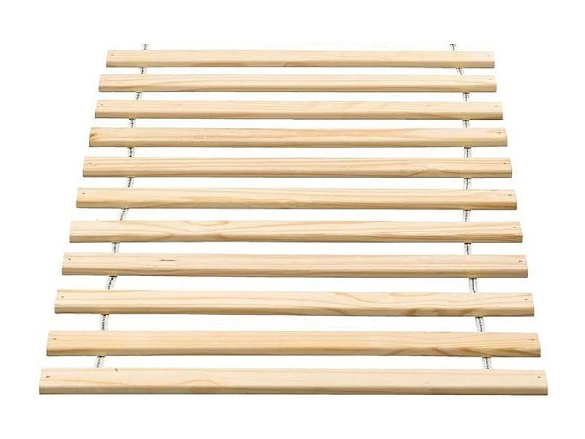 Somier de lamas 90 x 200 cm 16 lamas madera clara Extra
