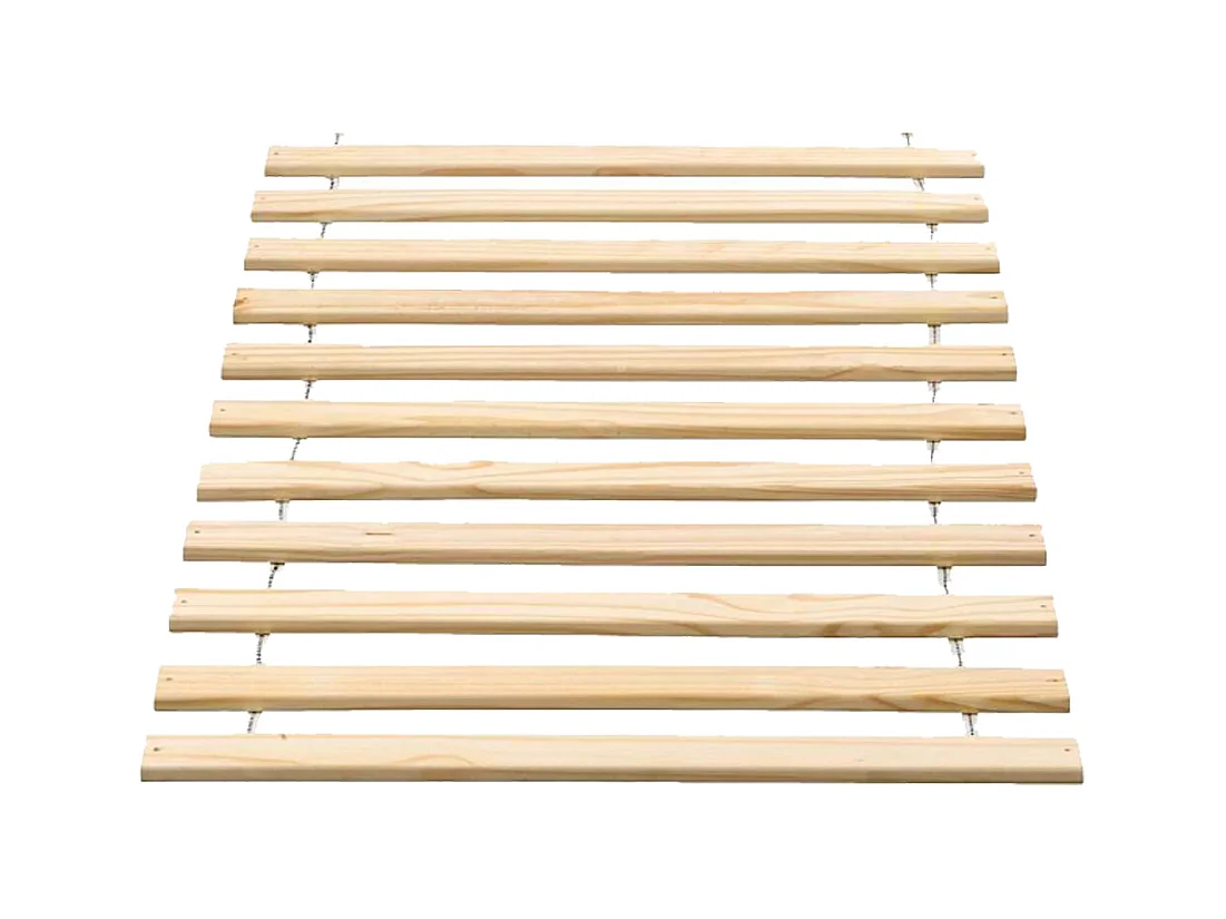 Sommier Lit Enfant "16 Lattes" 90x200cm Naturel