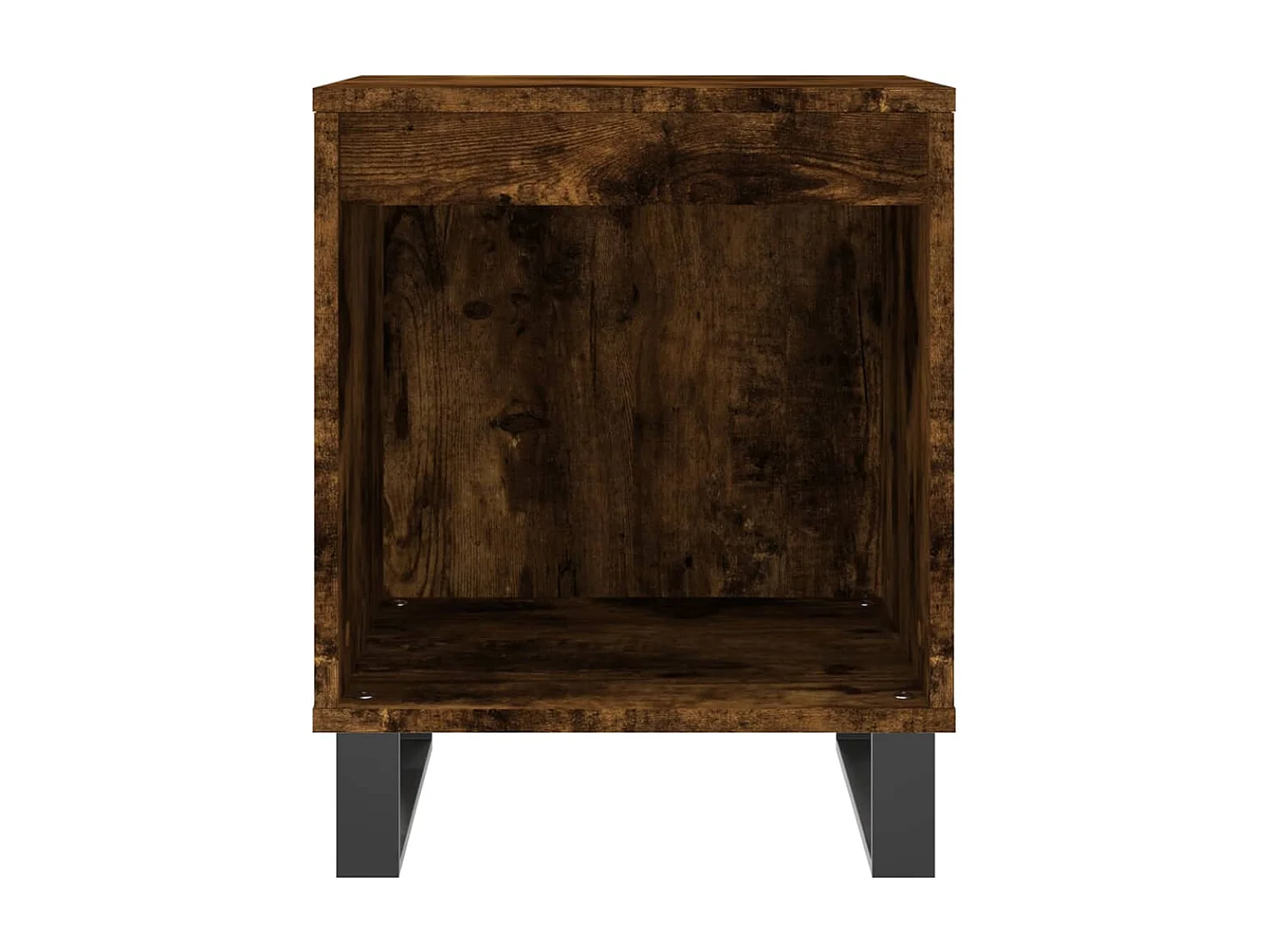 Tables de chevet 2 pcs chêne fumé 40x35x50 cm bois ingénierie
