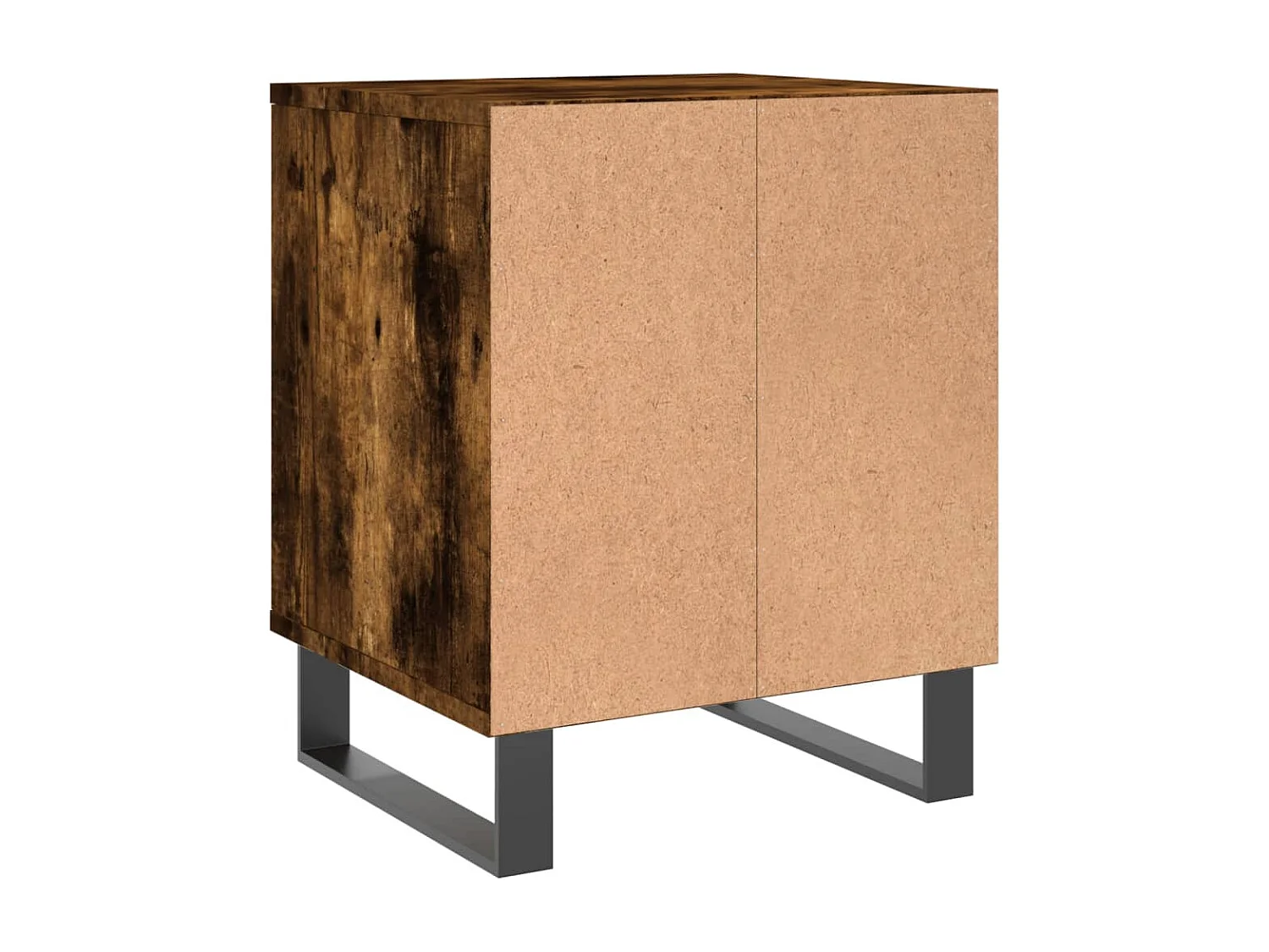 Tables de chevet 2 pcs chêne fumé 40x35x50 cm bois ingénierie
