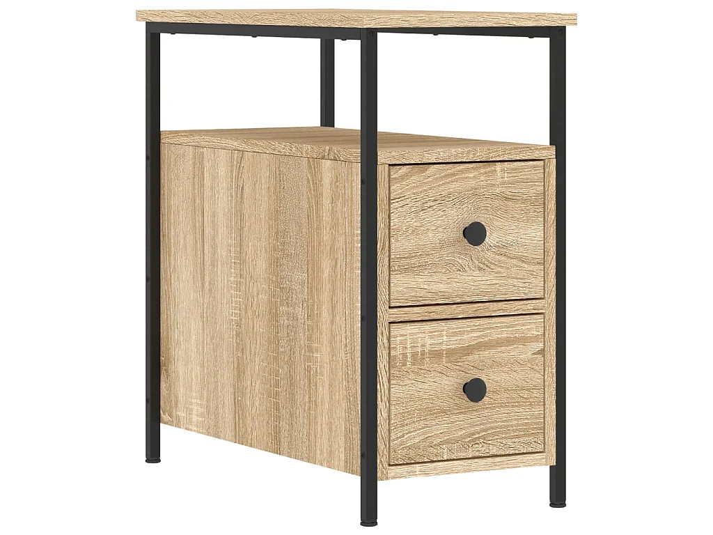 Nachttisch Sonoma-Eiche 30x60x60 cm Holzwerkstoff