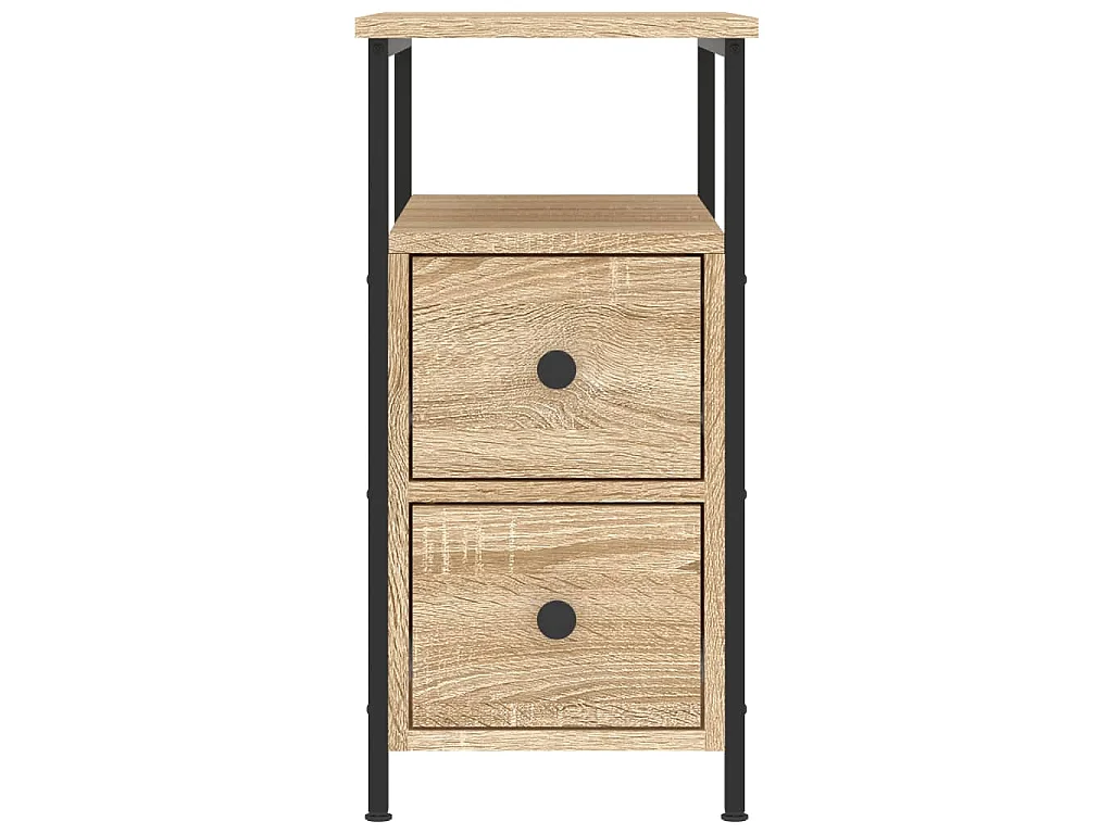Nachttisch Sonoma-Eiche 30x60x60 cm Holzwerkstoff