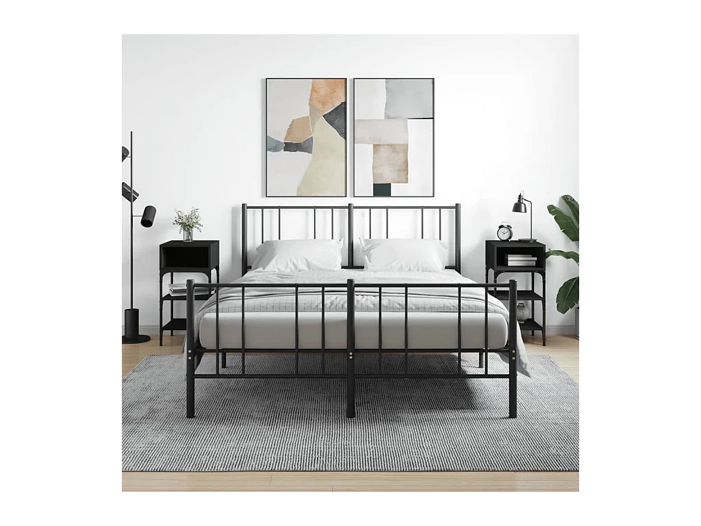 Nachtkastjes 2 st 35x34,5x70 cm bewerkt hout zwart