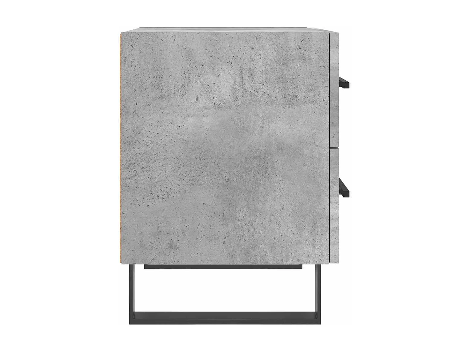 Tables de chevet 2pcs gris béton 40x35x47,5cm bois d’ingénierie