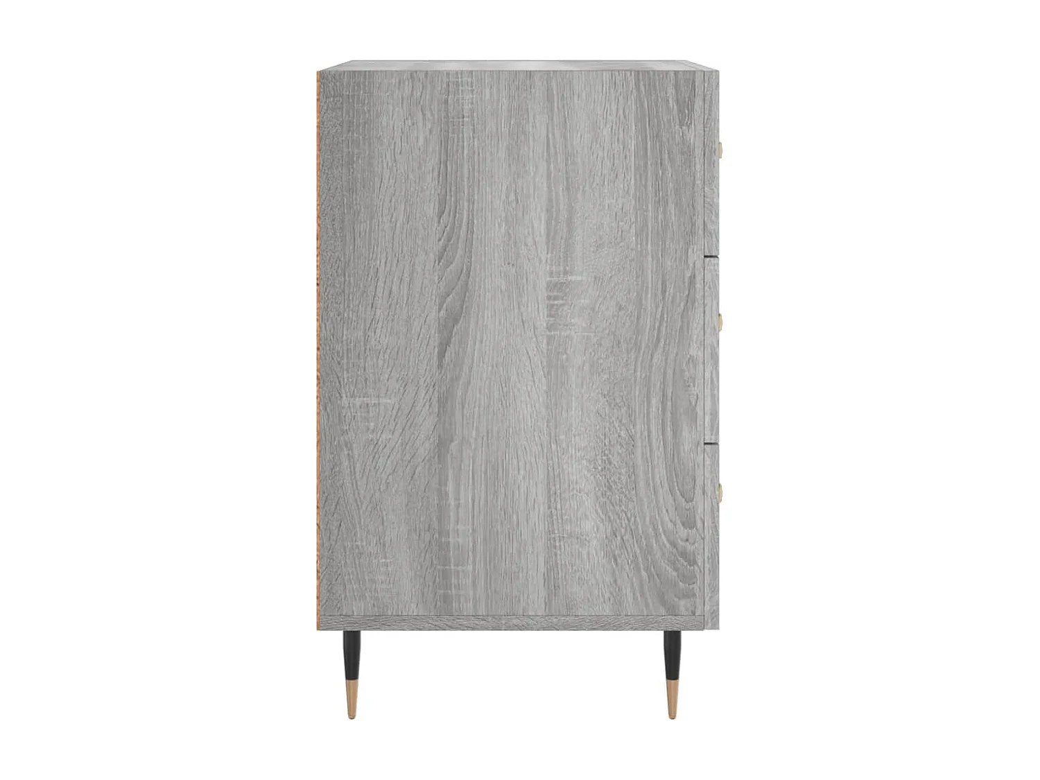 Nachttisch Grau Sonoma 40x40x66 cm Holzwerkstoff