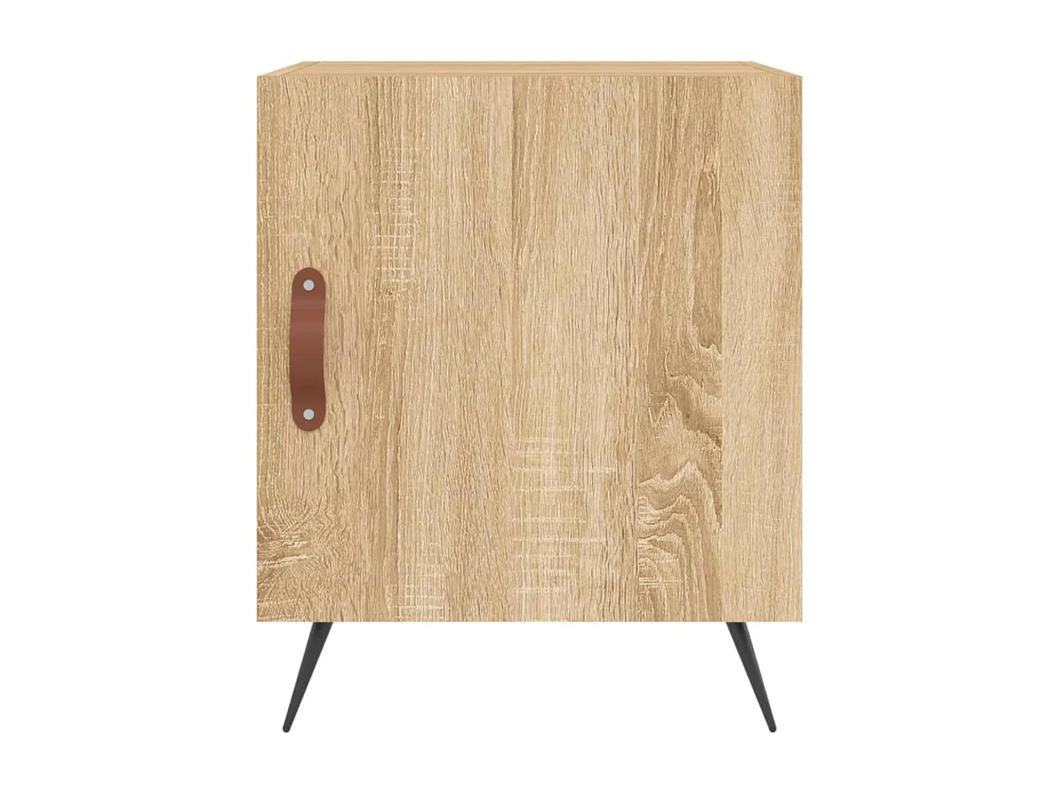 Table de chevet chêne sonoma 40x40x50 cm bois d’ingénierie