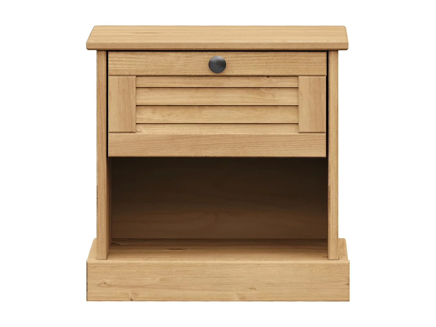 Comodino VIGO 42x35x42 cm in Legno Massello di Pino