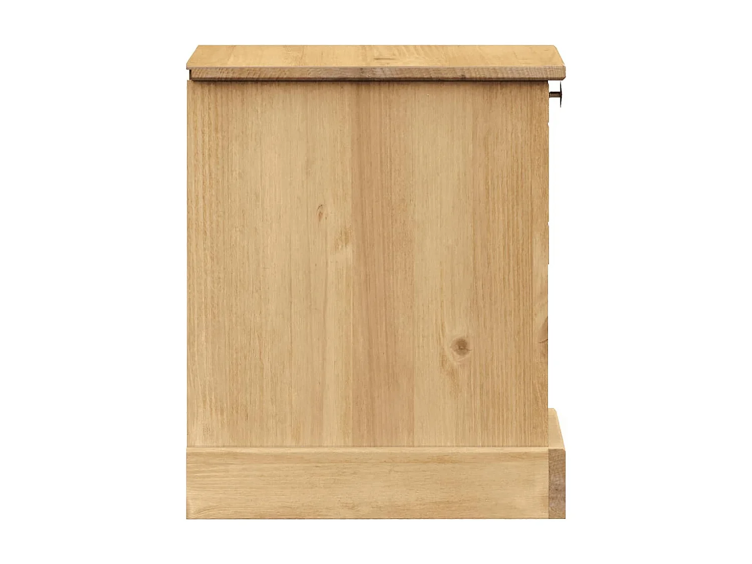 Comodino VIGO 42x35x42 cm in Legno Massello di Pino