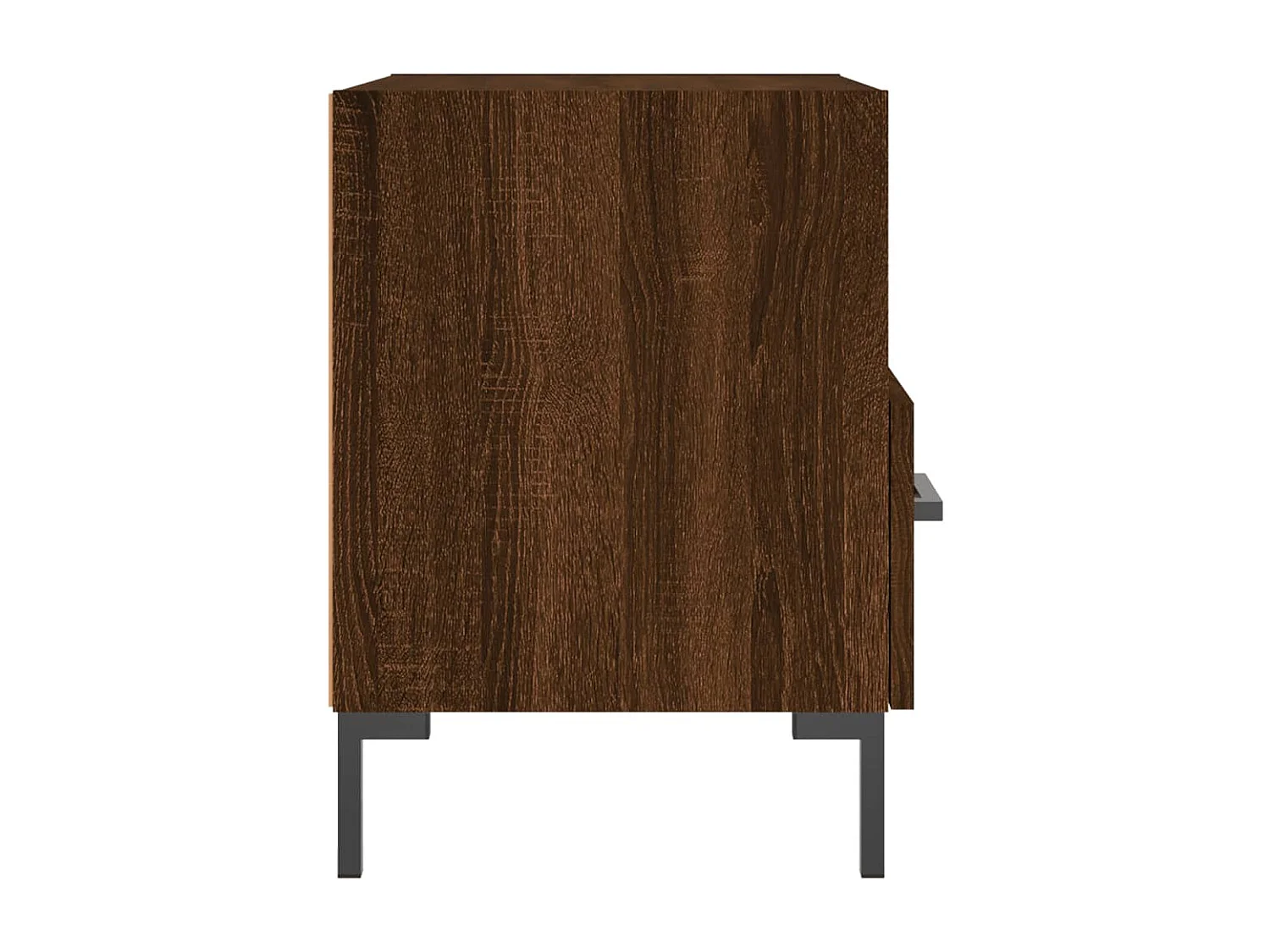 Nachtkastjes 2 st 40x35x47,5 cm bewerkt hout bruin eikenkleur