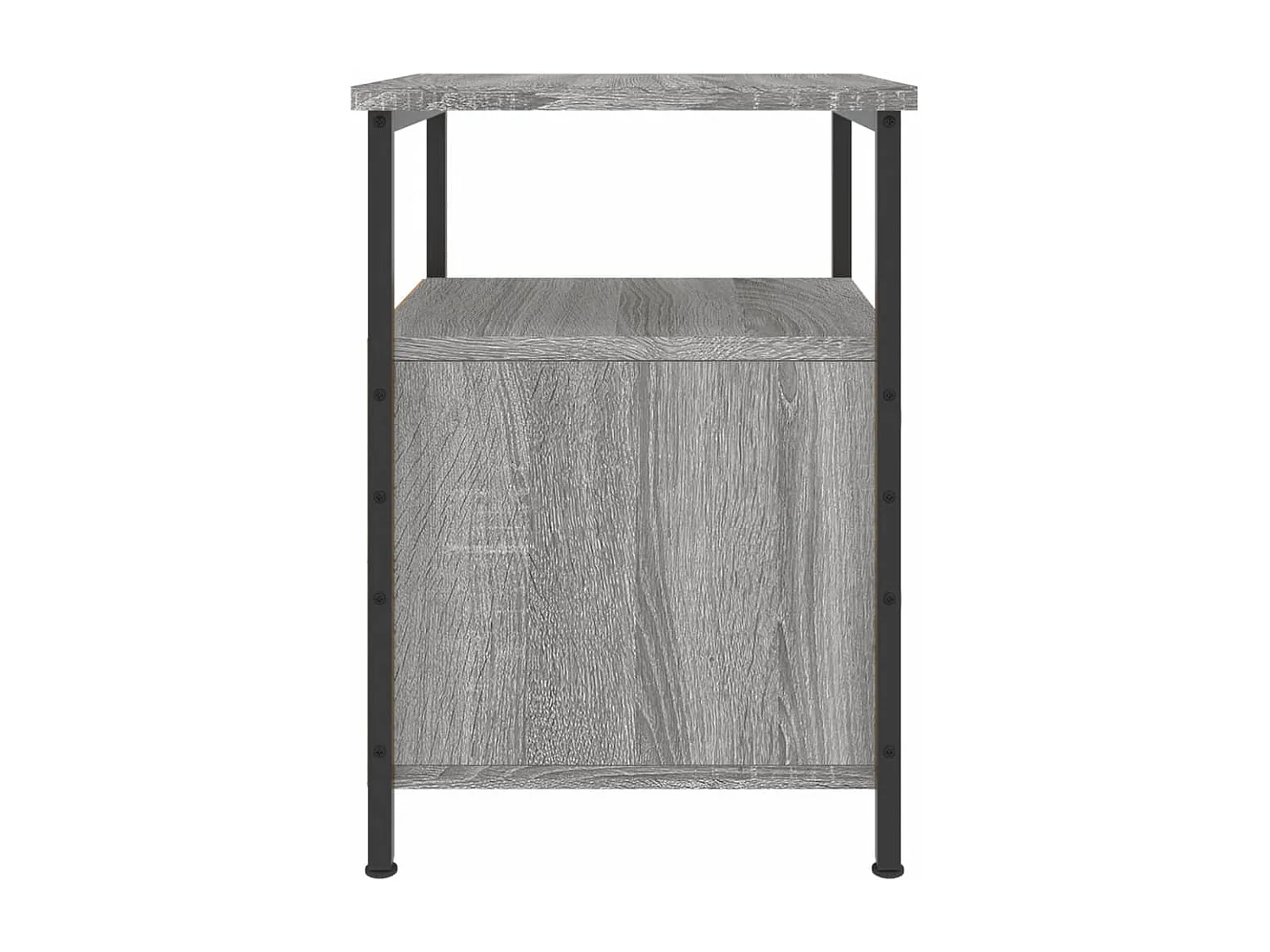Tables de chevet 2 pcs sonoma gris 34x35,5x50cm bois ingénierie