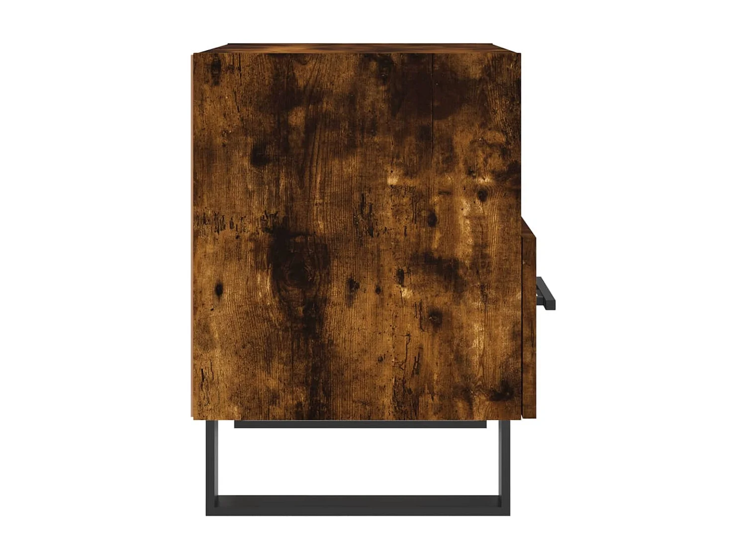 Comodini 2 pz Rovere Fumo 40x35x47,5 cm in Legno Multistrato