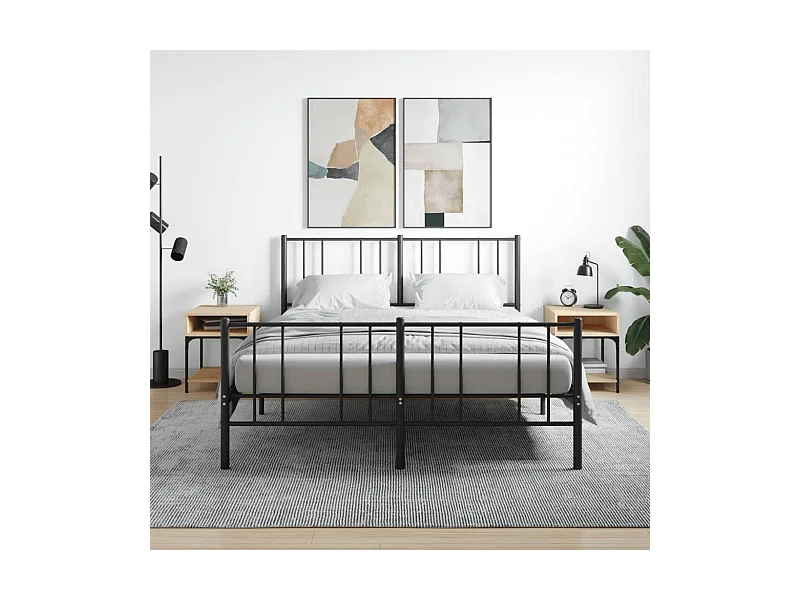 Nachttische 2 Stk. Sonoma-Eiche 40x41x50 cm Holzwerkstoff