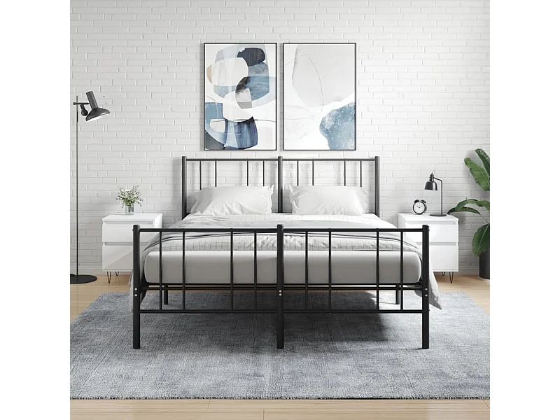 Tables de chevet 2 pcs blanc 40x35x50 cm bois d’ingénierie