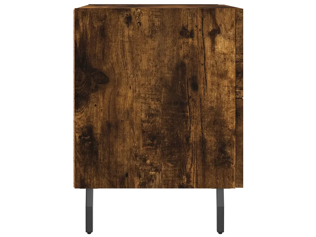 Nachttisch Räuchereiche 40x35x47,5 cm Holzwerkstoff