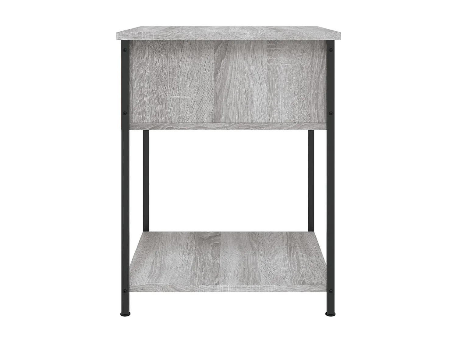 Nachttische 2 Stk. Grau Sonoma 44x45x58 cm Holzwerkstoff