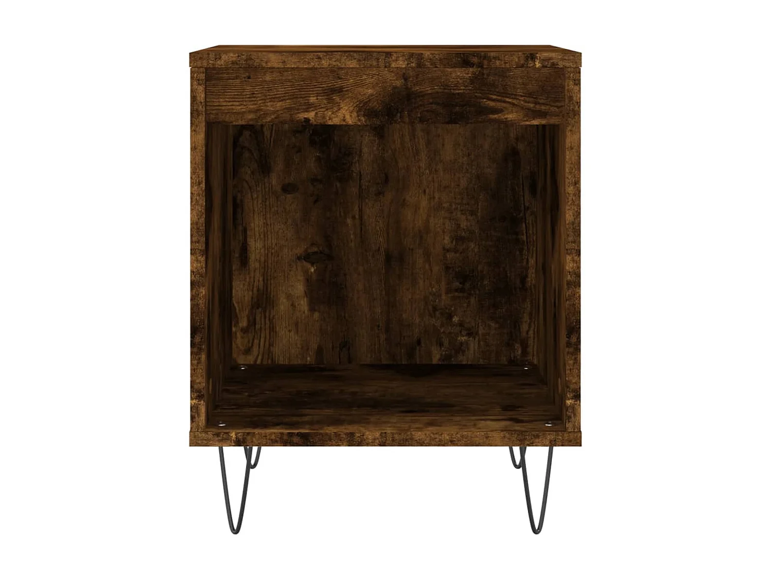 Nachtkastjes 2 st 40x35x50 cm bewerkt hout gerookt eikenkleurig