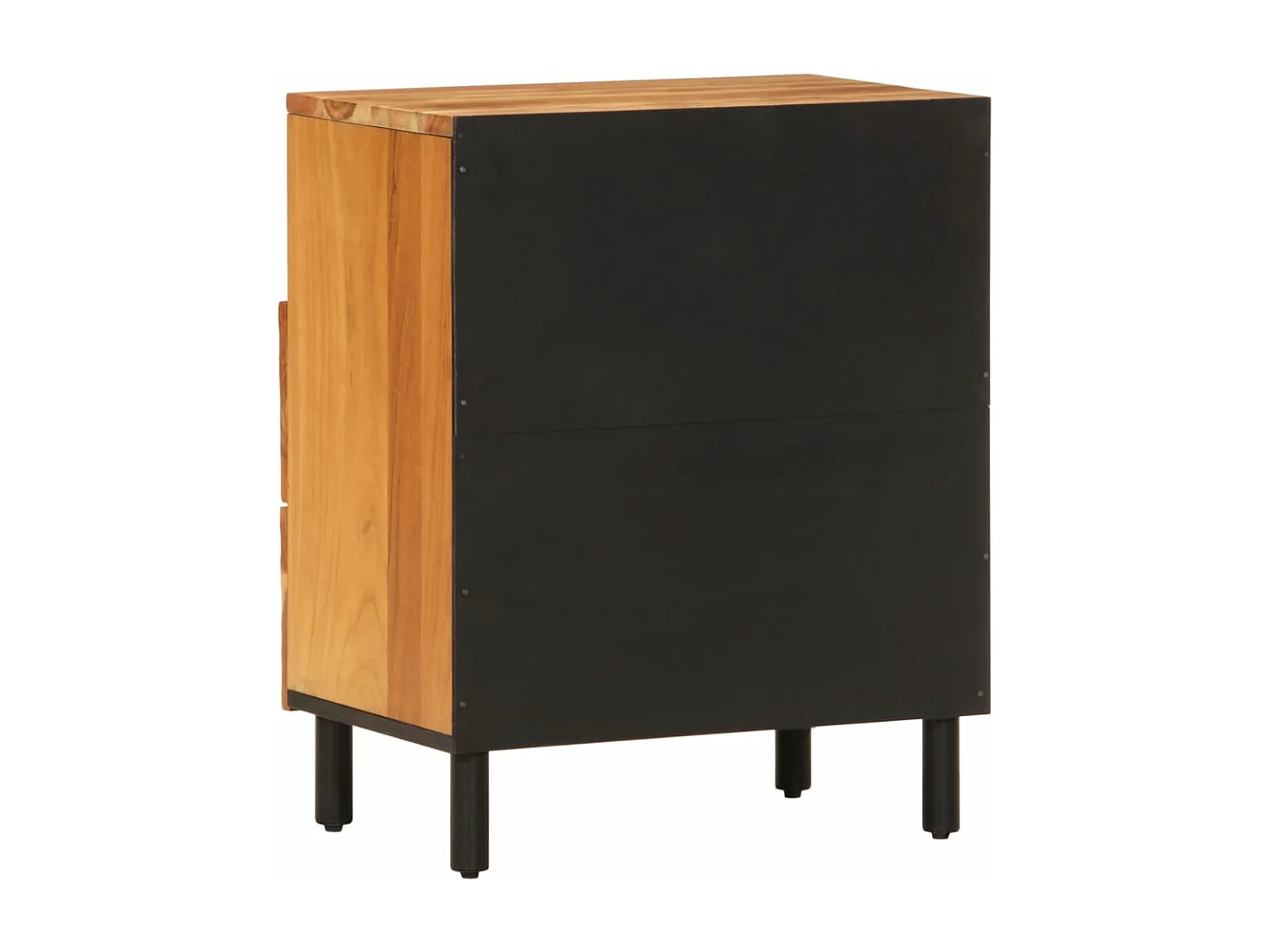 Table de chevet 50x33x60 cm bois d'acacia solide