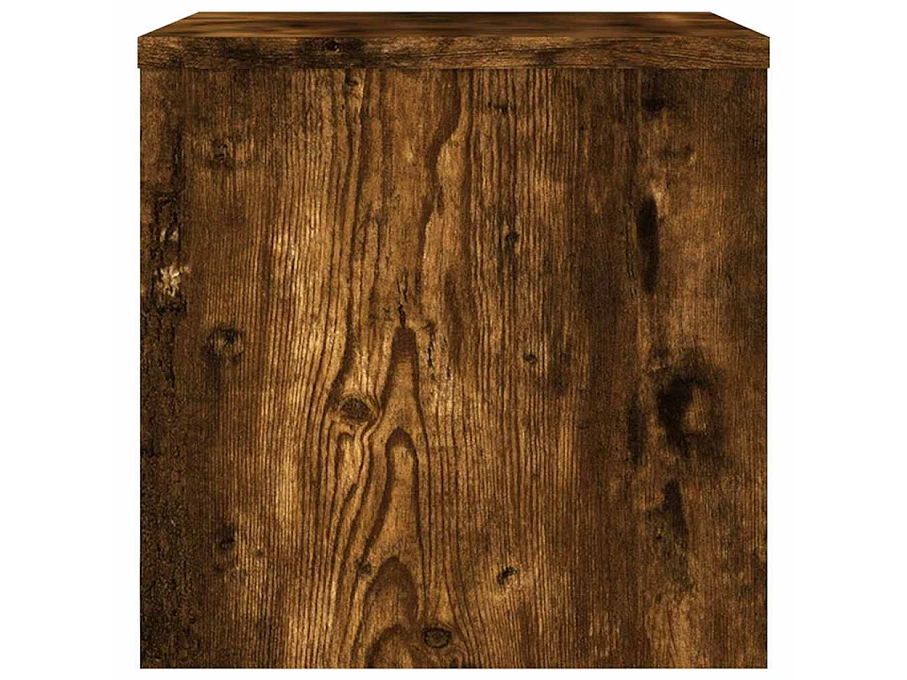 Tables de chevet 2 pcs Chêne fumé 40x30x30 cm Bois d'ingénierie