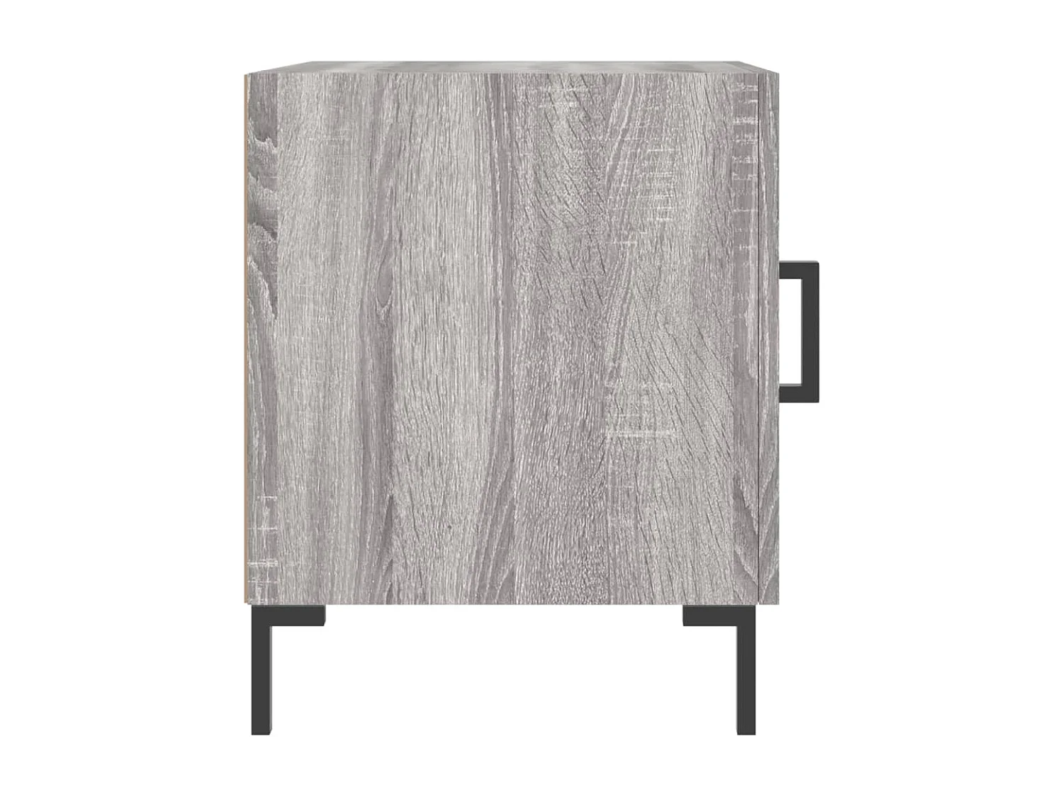 Tables de chevet 2 pcs sonoma gris 40x40x50cm bois d'ingénierie