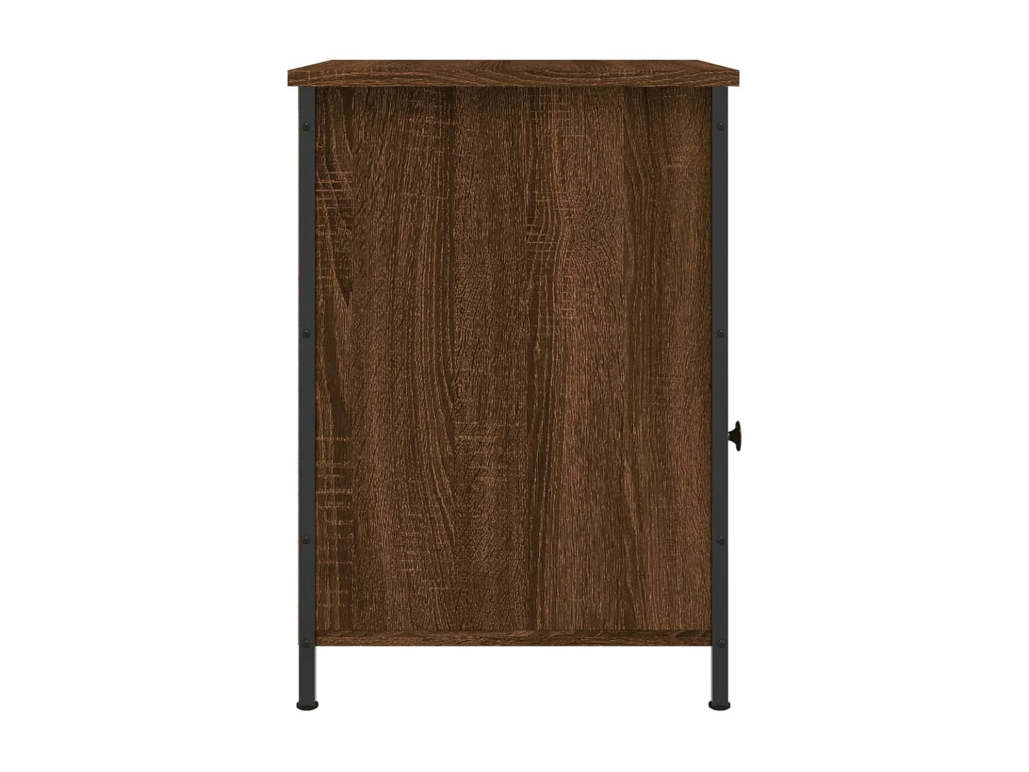 Mesa cabeceira 40x42x60 cm derivados madeira carvalho castanho