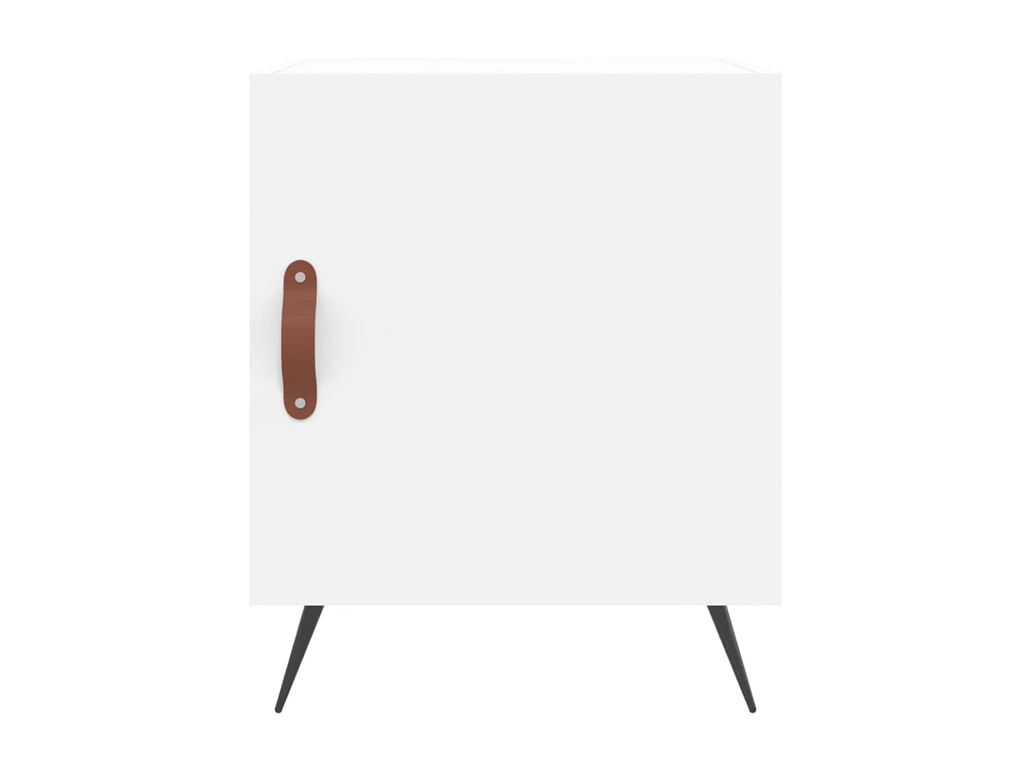 Mesa cabeceira 40x40x50 cm derivados de madeira branco