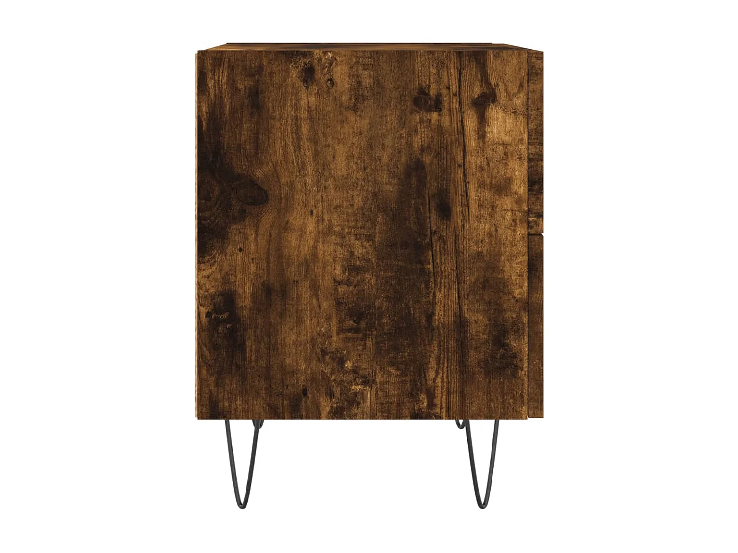 Tables de chevet 2pcs chêne fumé 40x35x47,5cm bois d’ingénierie