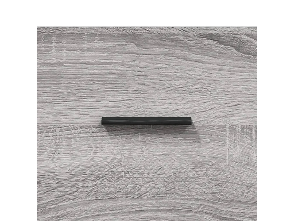Table de chevet sonoma gris 40x40x66 cm bois d'ingénierie