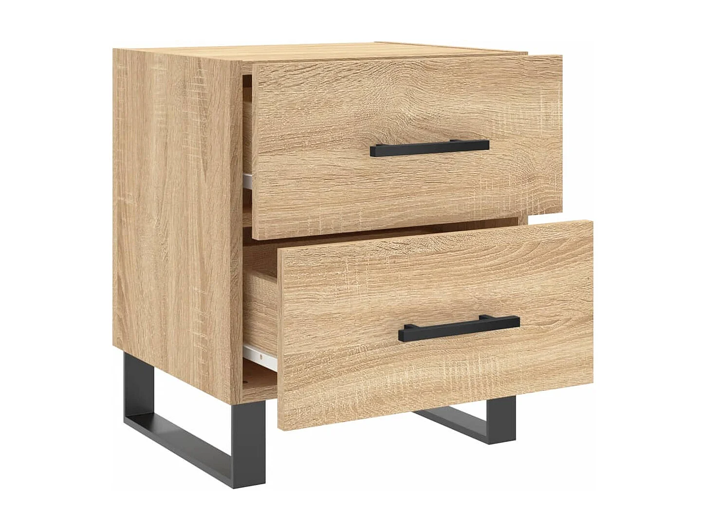 Tables de chevet 2 pcs chêne sonoma 40x35x47,5 cm