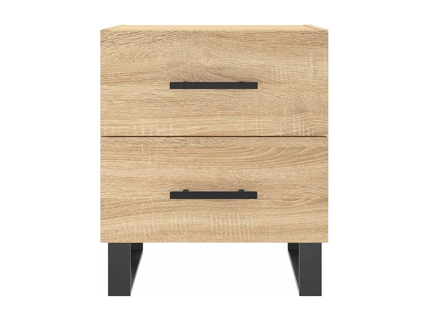 Tables de chevet 2 pcs chêne sonoma 40x35x47,5 cm